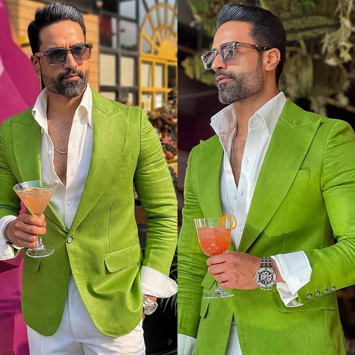 Men Formal Wear Modern - Ternos de Casamento Masculinos Verdes Elegantes