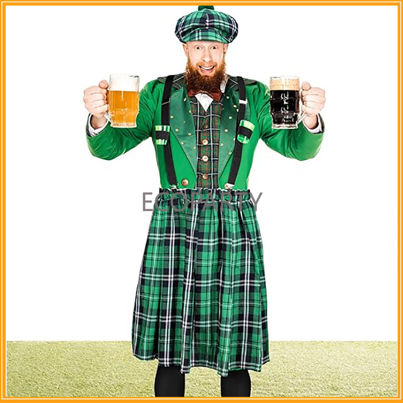 Conjunto de fantasia do dia de - Sock Garter Men avaliação e preço