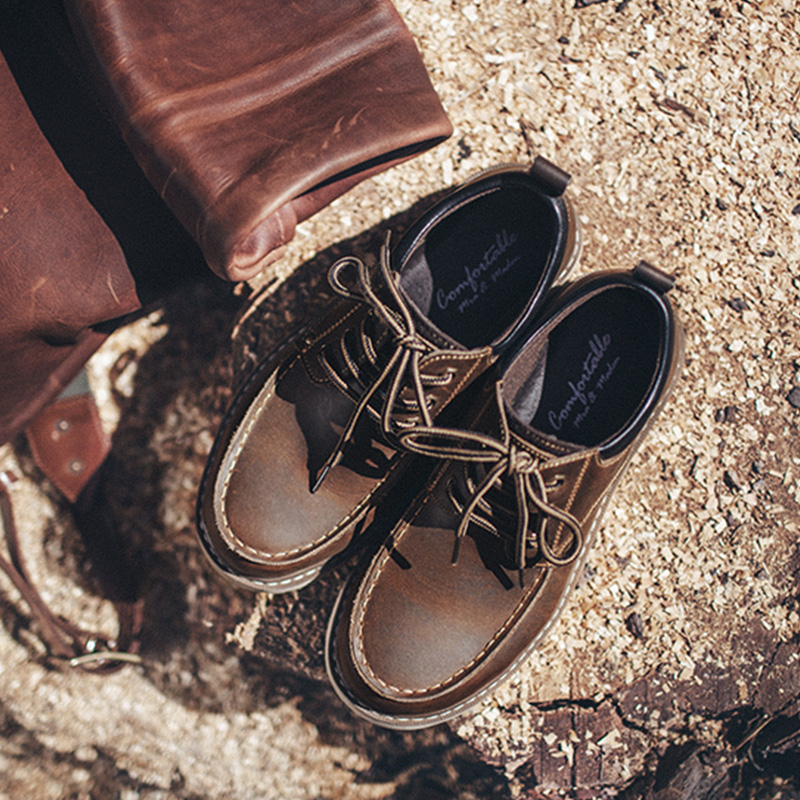 Sapatos Sociais Vintage Mascul - Men Formal Wear With Boots avaliação e preço