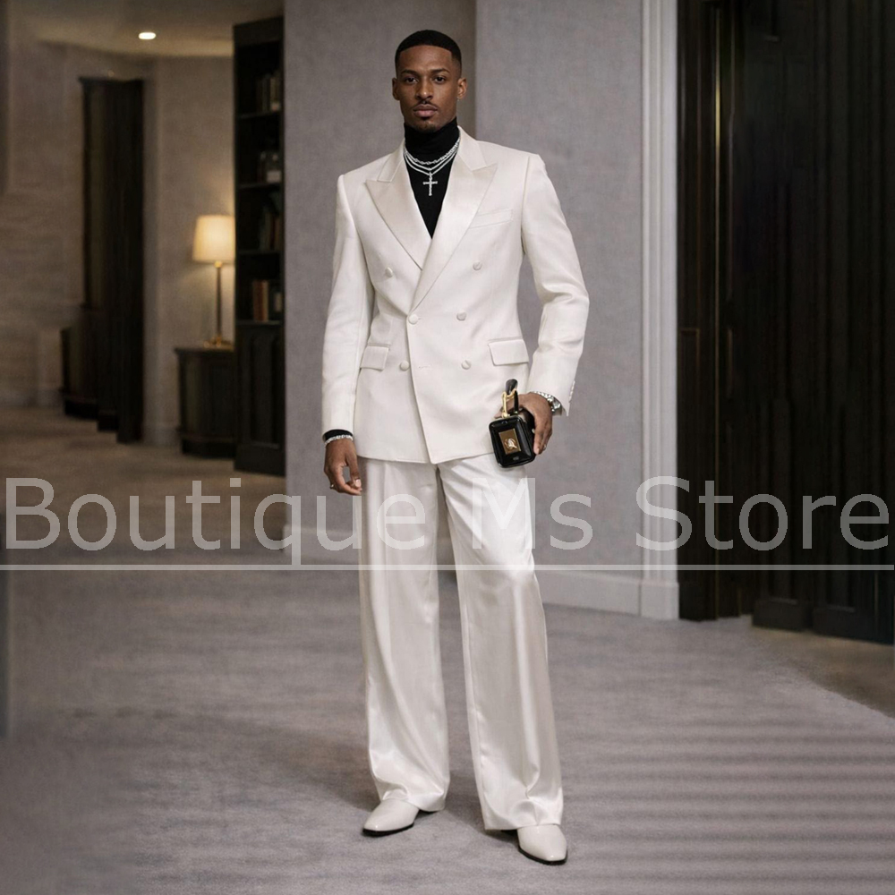 Terno Masculino Branco de Ceti - Men Formal Wear Modern avaliação e preço
